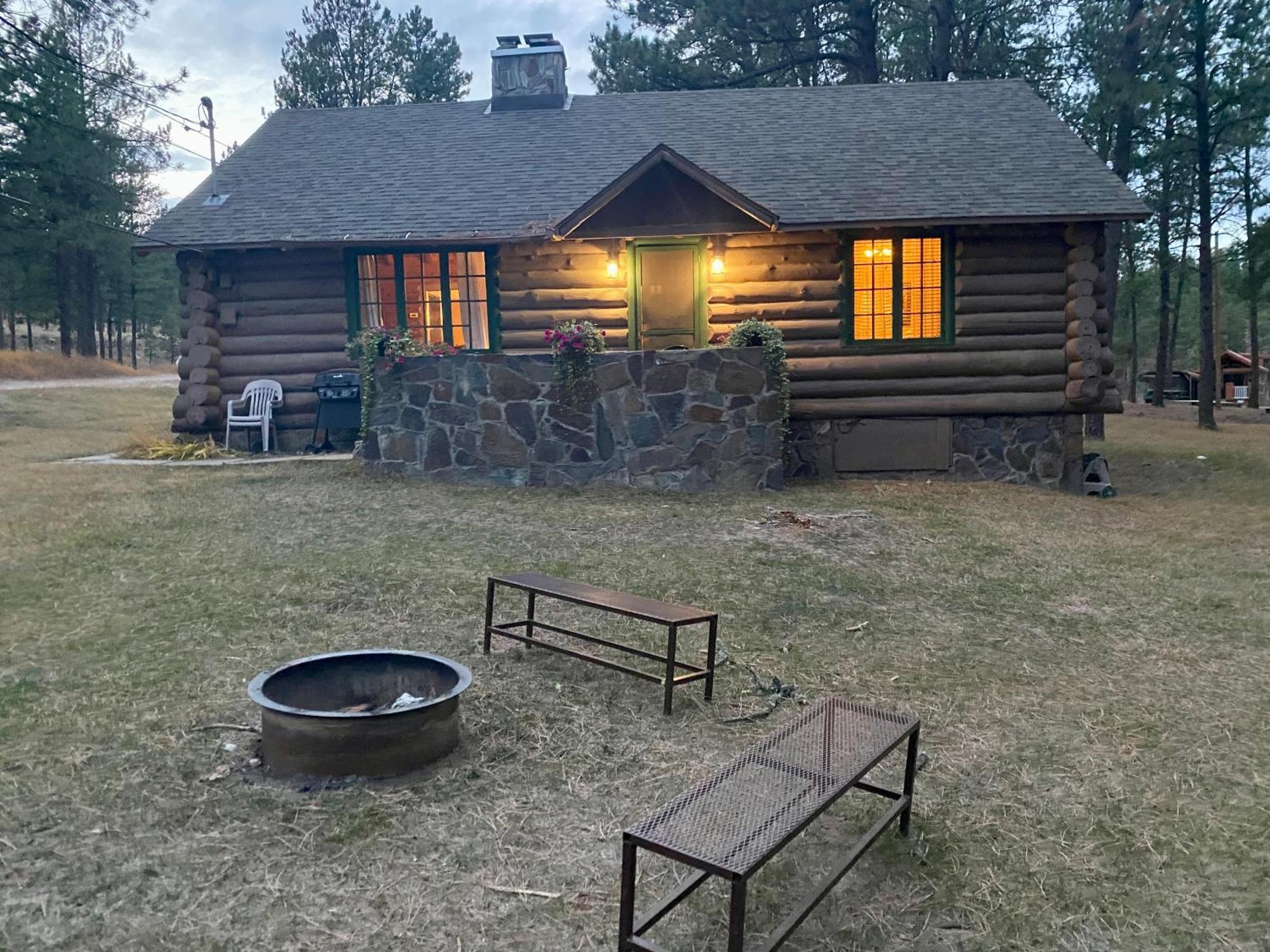 Historic Log Cabin #14 At Horse Creek Resort Rapid City Exterior photo
