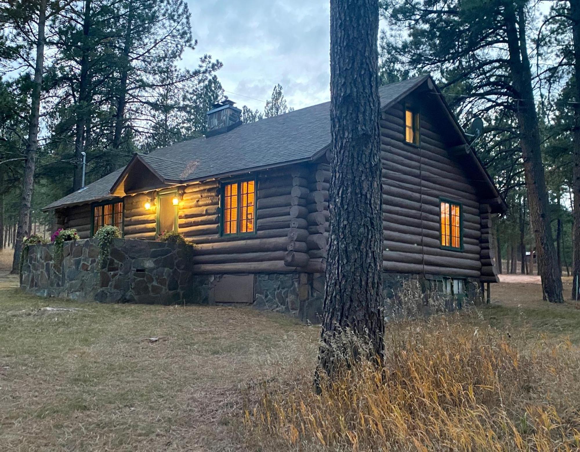 Historic Log Cabin #14 At Horse Creek Resort Rapid City Exterior photo